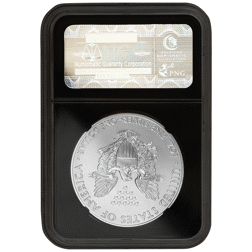 Pre-Owned 2014 USA Eagle 1oz Silver Coin - NGC Graded MS69 - 3855920-026 - VAT Free