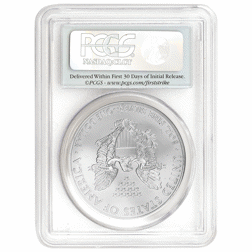 Pre-Owned 2014 USA Eagle 1oz Silver Coin - PCGS Graded MS69 - 521928.69/29551226 - VAT Free