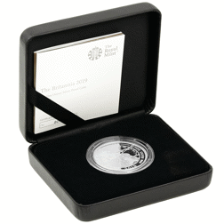 Pre-Owned 2019 UK Britannia 1oz Proof Silver Coin - VAT Free