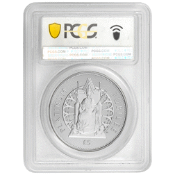 Pre-Owned 2022 Alderney Elizabeth III Platinum Jubilee 2oz Proof Silver Coin - PCGS Graded PR70 - 90
