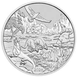 2026 Australian Wonders of Australia: The Outback 1oz Silver Coin
