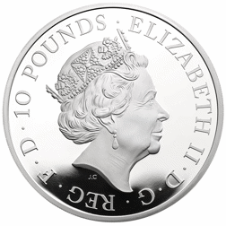 Pre-Owned 2021 UK Britannia 5oz Proof Silver Coin - VAT Free