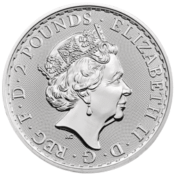 Pre-Owned 2019 UK Britannia Privy Pig 1oz Silver Coin - VAT Free