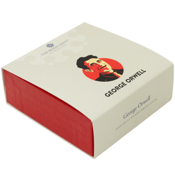 Pre-Owned 2025 UK George Orwell £2 Proof Silver Coin - VAT Free