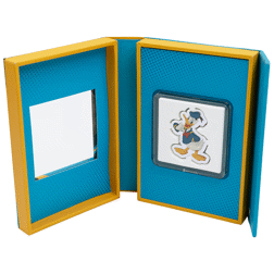 Pre-Owned 2021 Niue Mickey and Friends: Donald Duck Colourised 1oz Proof Silver Coin - VAT Free