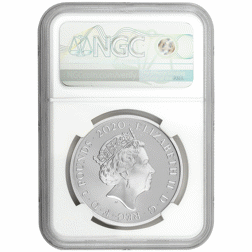 Pre-Owned 2020 UK Elton John 1oz Proof Silver Coin - NGC Graded PF69 - 6063005-002 - VAT Free