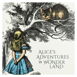 Pre-Owned UK 2021 Alice’s Adventures in Wonderland Colourised 1oz Proof Silver Coin - VAT Free