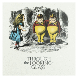 Pre-Owned UK 2021 Alice’s Through the Looking Glass Colourised 1oz Proof Silver Coin - VAT Free