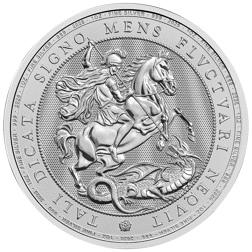 2026 UK St George and the Dragon 1oz Silver Coin