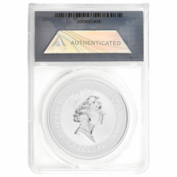 Pre-Owned 1994 Australian Kookaburra 1oz Silver Coin - ANACS Graded MS70 - 2003503438 - VAT Free