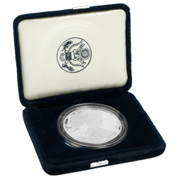 Pre-Owned 1996 USA Eagle 1oz Proof Silver Coin - VAT Free