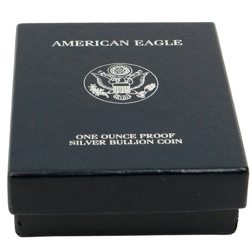 Pre-Owned 1996 USA Eagle 1oz Proof Silver Coin - VAT Free