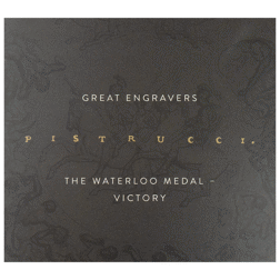 Pre-Owned 2025 UK Royal Mint Waterloo Medal - Victory 2oz Proof Silver Coin - VAT Free