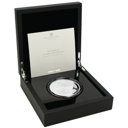 Pre-Owned 2025 UK The Battles of Lexington and Concord 5oz Proof Silver Coin - VAT Free
