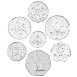 Pre-Owned 2008 UK Coinage and Emblems of Britain Proof Silver 14-Coin Collection - Damaged Box -  VAT Free