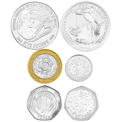 Pre-Owned 1998 UK Family Proof Silver 6-Coin Collection - VAT Free