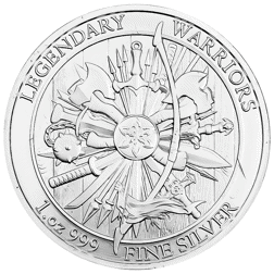 Pre-Owned Pinehurst Legendary Warriors: Hannibal 1oz Silver Round