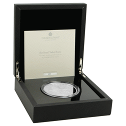 Pre-Owned 2023 UK Tudor Beasts Yale of Beaufort 5oz Proof Silver Coin - Missing Outer Box - VAT Free
