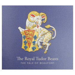 Pre-Owned 2023 UK Tudor Beasts Yale of Beaufort 5oz Proof Silver Coin - Missing Outer Box - VAT Free