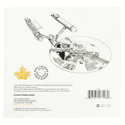 Pre-Owned 2016 Royal Canadian Mint Star Trek $20 Carded Silver Coin - VAT Free