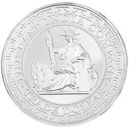 Pre-Owned 2020 St Helena Trade Dollar Restrike 1oz Silver Coin - VAT Free