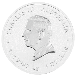 Pre-Owned 2024 Australian Four Guardians Colourised 1oz Silver Coin (Green Dragon) - VAT Free