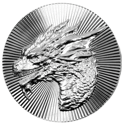Scottsdale Mint 1oz Dragon Stacker Silver Round