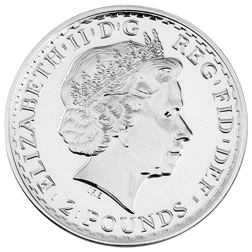 Pre-Owned 2014 UK Lunar Horse 'Mule' 1oz Silver Coin - VAT Free
