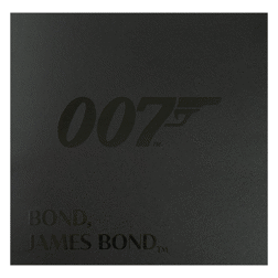 Pre-Owned 2020 UK Bond, James Bond 1oz Proof Silver Coin - VAT Free