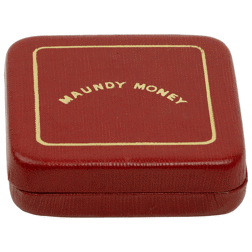 Pre-Owned 1958 UK Elizabeth II Maundy Money Silver 4-Coin Set - VAT Free
