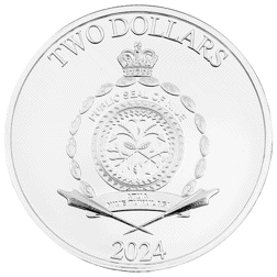 Pre-Owned 2024 Niue Mandalorian Grogu 1oz Silver Coin - VAT Free