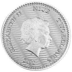 Pre-Owned 2022 Niue Jolly Roger 'Calico Jack' 1oz Silver Coin - VAT Free