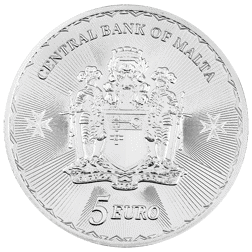 Pre-Owned 2025 Malta Maltese Cross 1oz Silver Coin - VAT Free