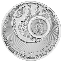 Pre-Owned 2025 Niue Chronos 1oz Silver Coin - VAT Free