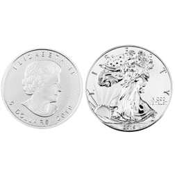 Pre-Owned 2019 Pride of Two Nations 1oz Proof Silver 2-Coin Set - VAT Free