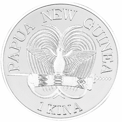 Pre-Owned 2022 Papua New Guinea Bird of Paradise 1oz Silver Coin - VAT Free