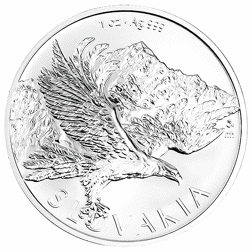 Pre-Owned 2026 Slovakian Golden Eagle 1oz Silver Coin - VAT Free