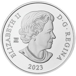 Pre-Owned 2023 Canadian Saint Edward's Crown $20 Proof Design Silver Coin - VAT Free