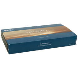 Pre-Owned 2019 UK Britannia Proof Silver 6-Coin Set - Damaged Sleeve - VAT Free