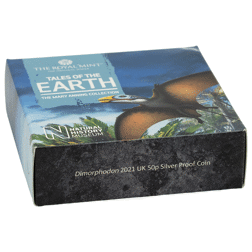 Pre-Owned 2021 UK Tales of the Earth: Dimorphodon 50p Proof Silver Coin - VAT Free