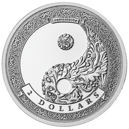 Pre-Owned 2025 Niue Equilibrium 1oz Silver Coin - VAT Free