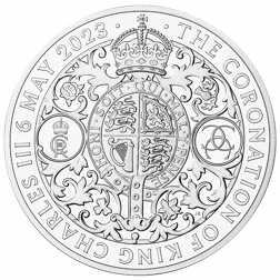 Pre-Owned 2023 UK Coronation of King Charles III 1kg Proof Silver Coin - VAT Free