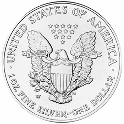 Pre-Owned 2007 USA Eagle 1oz Silver Coin - Boxed and Certificated - VAT Free
