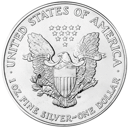 Pre-Owned 2004 USA Eagle 'Elvis Presley: Love Me Tender' Colourised 1oz Silver Coin - VAT Free