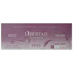 Pre-Owned 2013 Mexico Libertad Proof Design Silver 3-Coin Collection - VAT Free