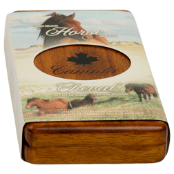 Pre-Owned 2006 Canadian Horse and Foal $5 Proof Silver Coin and Stamp Set - VAT Free