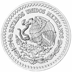 Pre-Owned 1993 Mexican Libertad 1oz Silver Coin - VAT Free