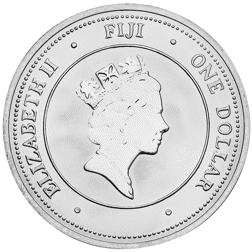 Pre-Owned Fiji Taku Turtle 1/2oz Silver Coin - Mixed Dates - VAT Free