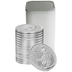2027 UK Britannia 30th Anniversary 1/10oz Silver Coin