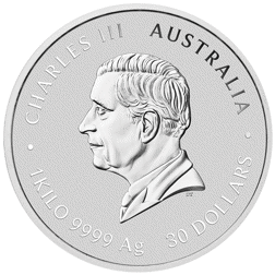 2027 Australian Lunar Goat 1 Kilo Silver Coin